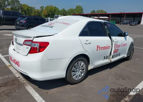 2012 Toyota Camry Le from USA, damaged, VIN 4T4BF1FK2CR200933